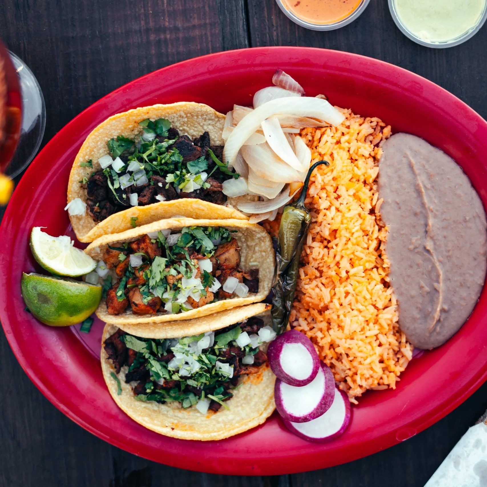Calle Taco Plate.