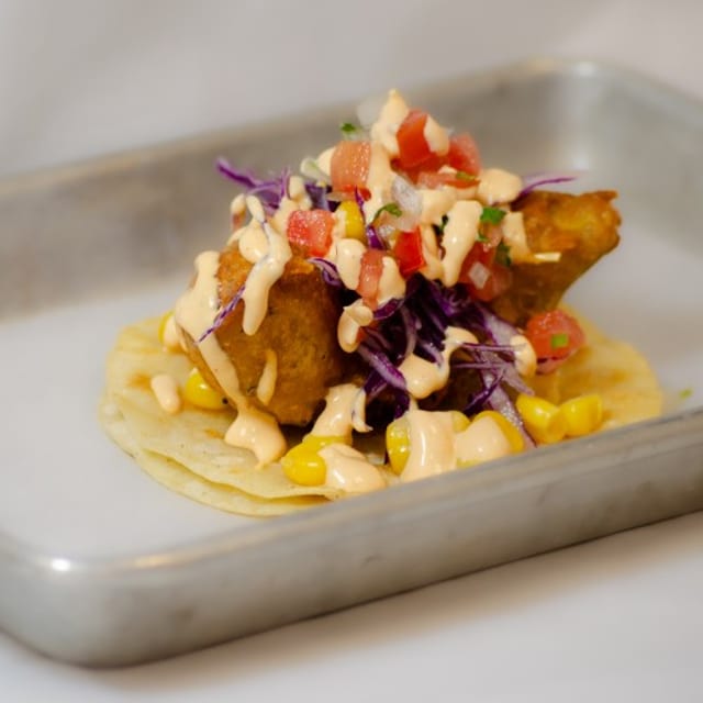 Avocado Tempura Taco.