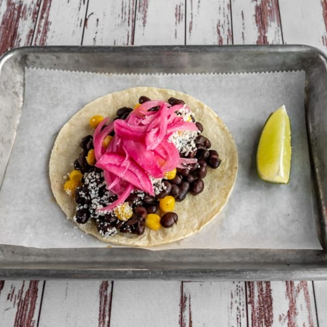 Black Bean Taco.